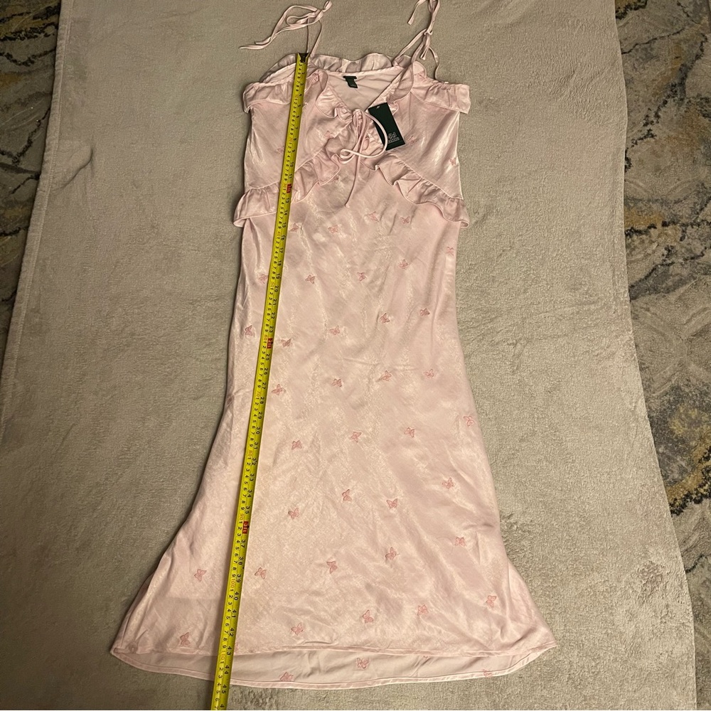 Wild Fable Light Pink Ruffle Maxi Dress - Picture 3 of 10